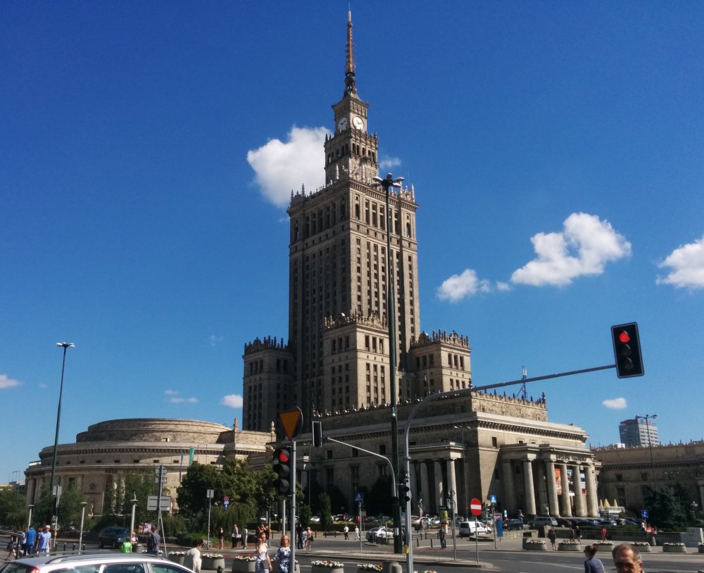 The palace of culture